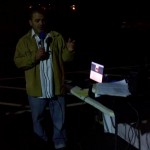 Here's Trevor gettin' ready for the big broadcast to help Michelle & her family. He started early and, thanks to your donations, raised over $700 by 9am, plus most of the items needed to help her and her family back get on their feet after her recent house fire.